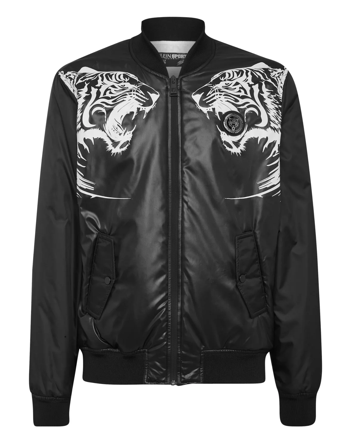 Nylon Bomber Tiger, цвет: Черный