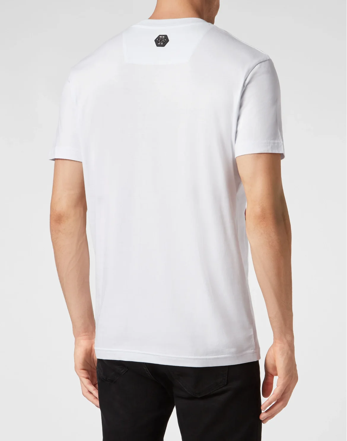 T-shirt Round Neck SS Smile, цвет: Белый