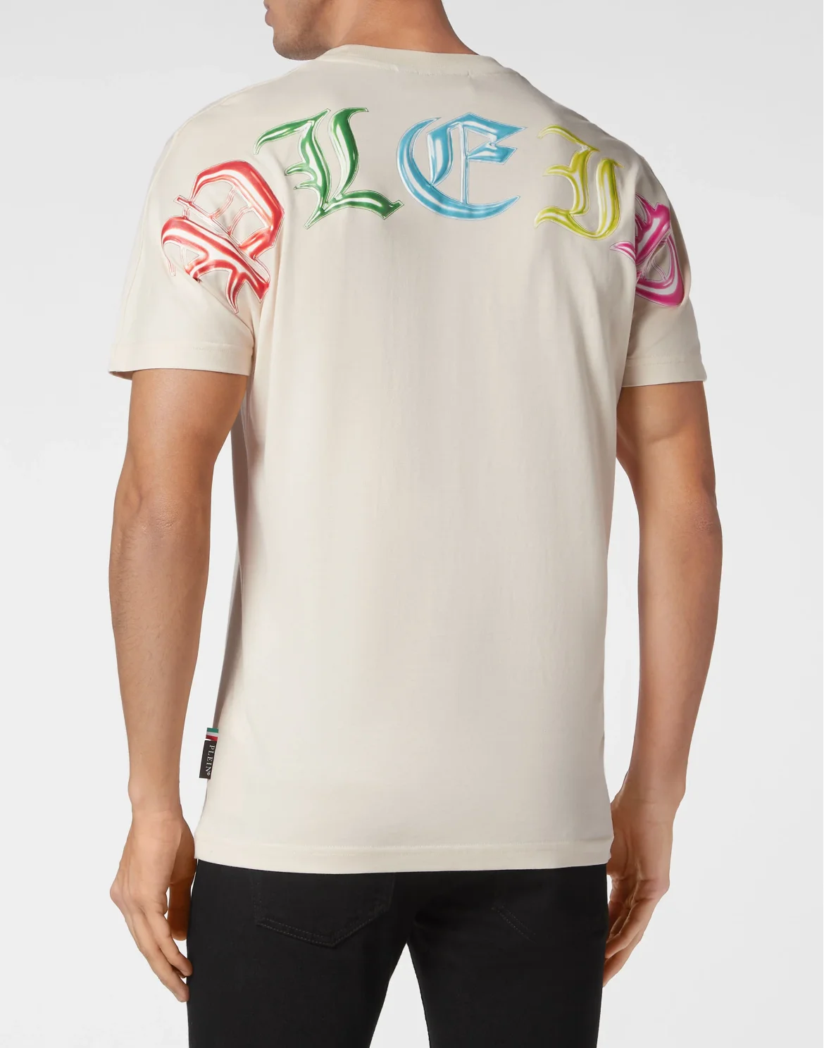 T-shirt Round Neck SS Smile, цвет: Бежевый