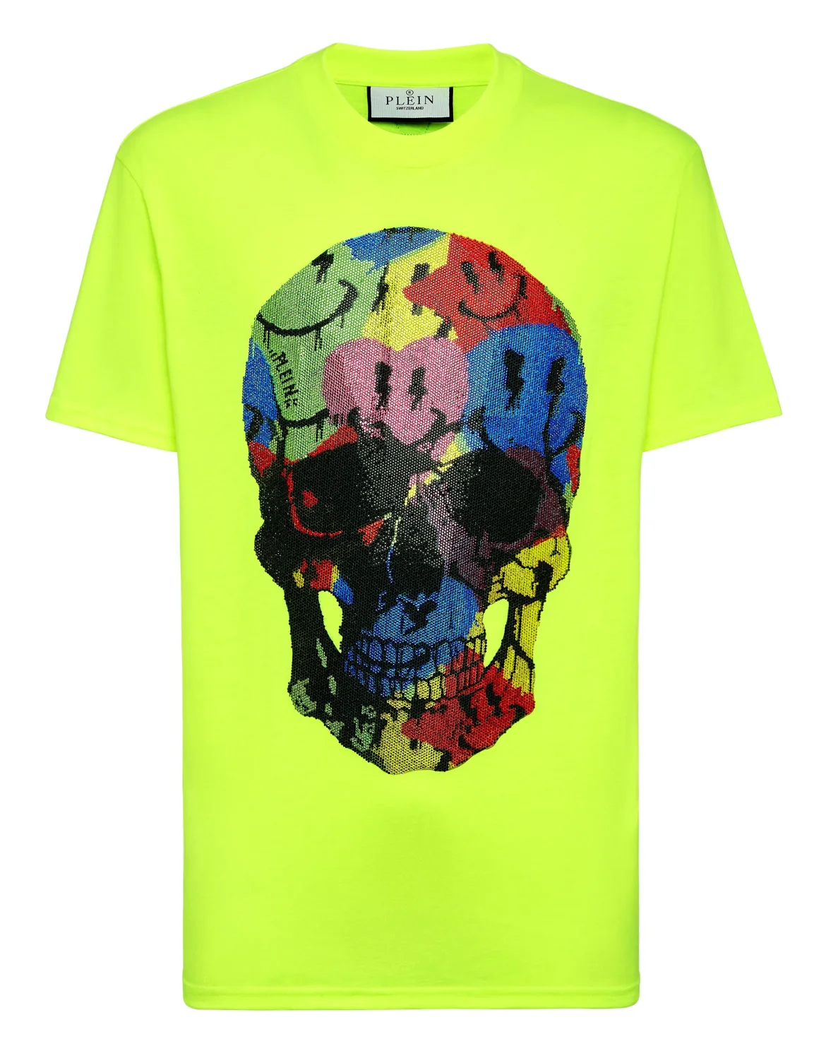 T-shirt Round Neck SS Smile, цвет: Желтый