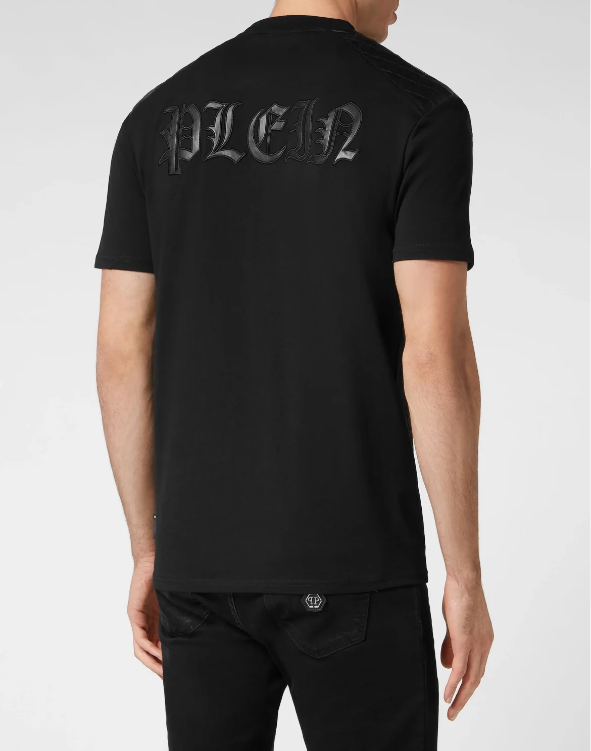 T-shirt Round Neck SS Gothic Plein, цвет: Черный