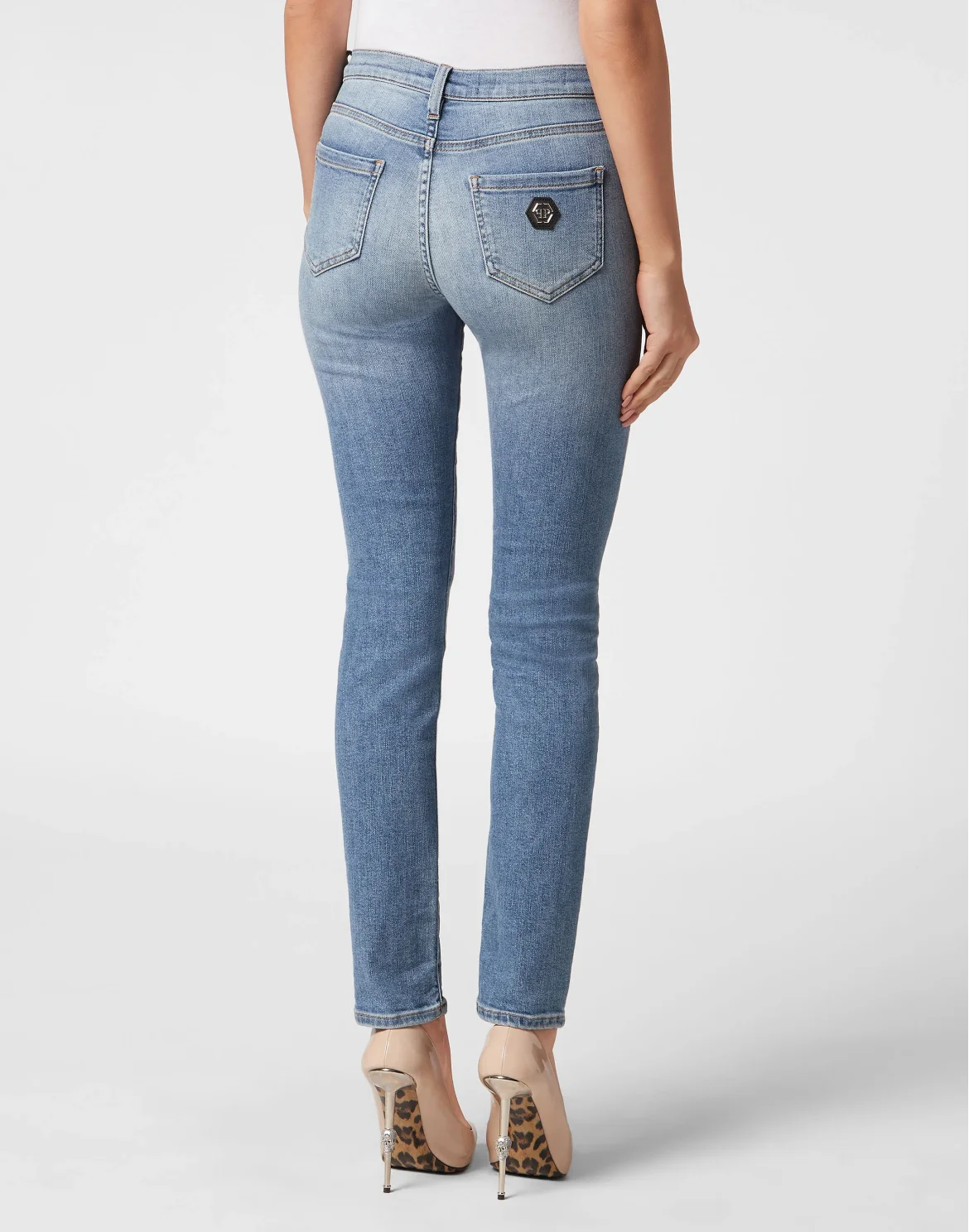 Denim Trousers Regular Fit, цвет: Синий