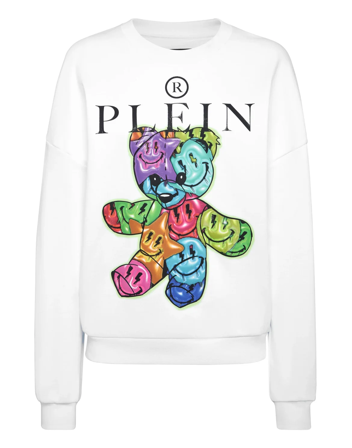 Oversized Sweatshirt Smile, цвет: Белый