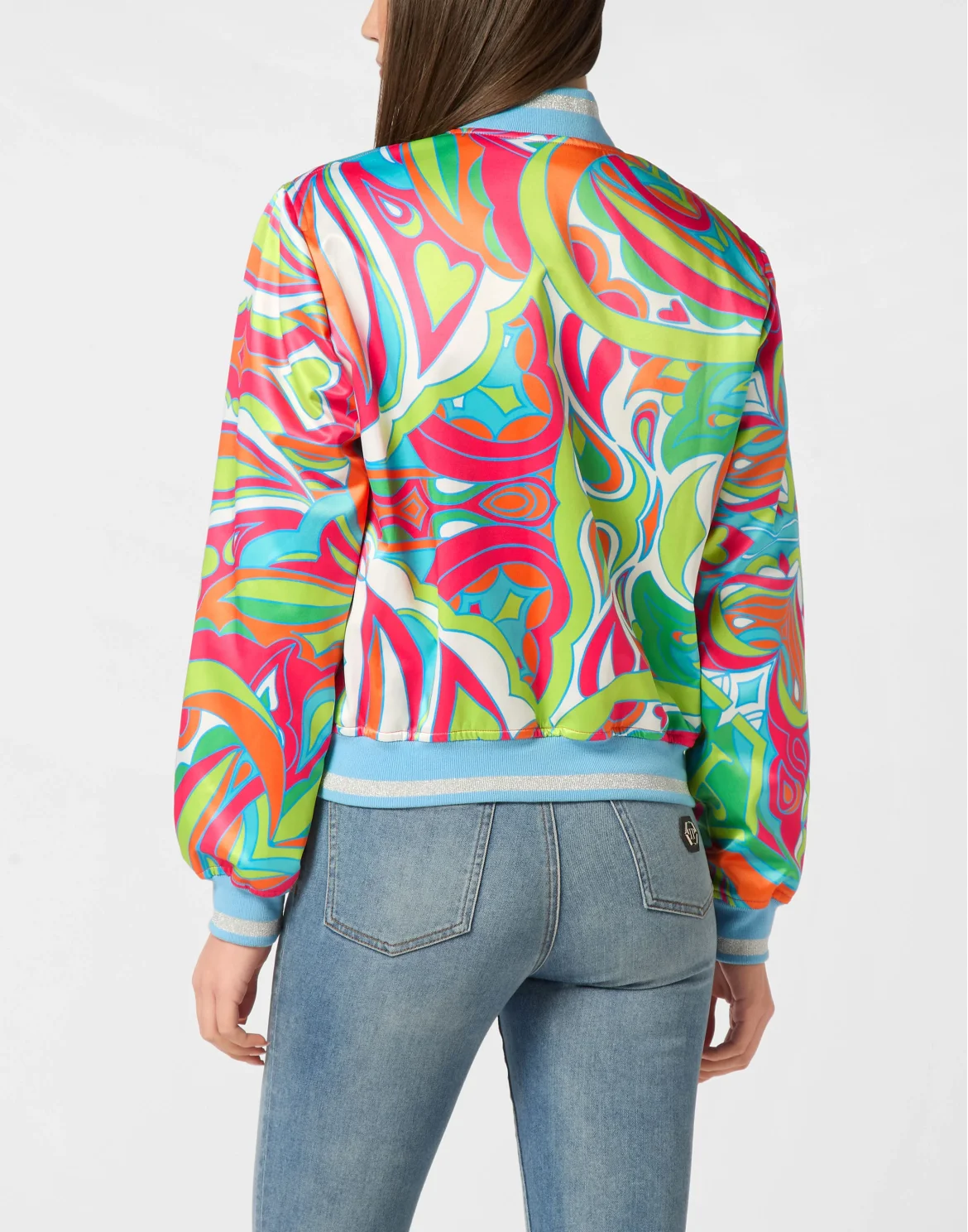 Satin Bomber Colorful Circus, цвет: Желтый