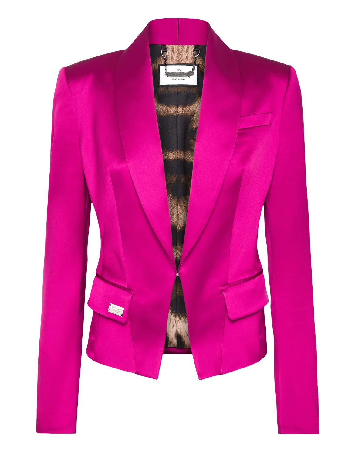Satin Stretch Bolero Blazer Sartorial, цвет: Розовый