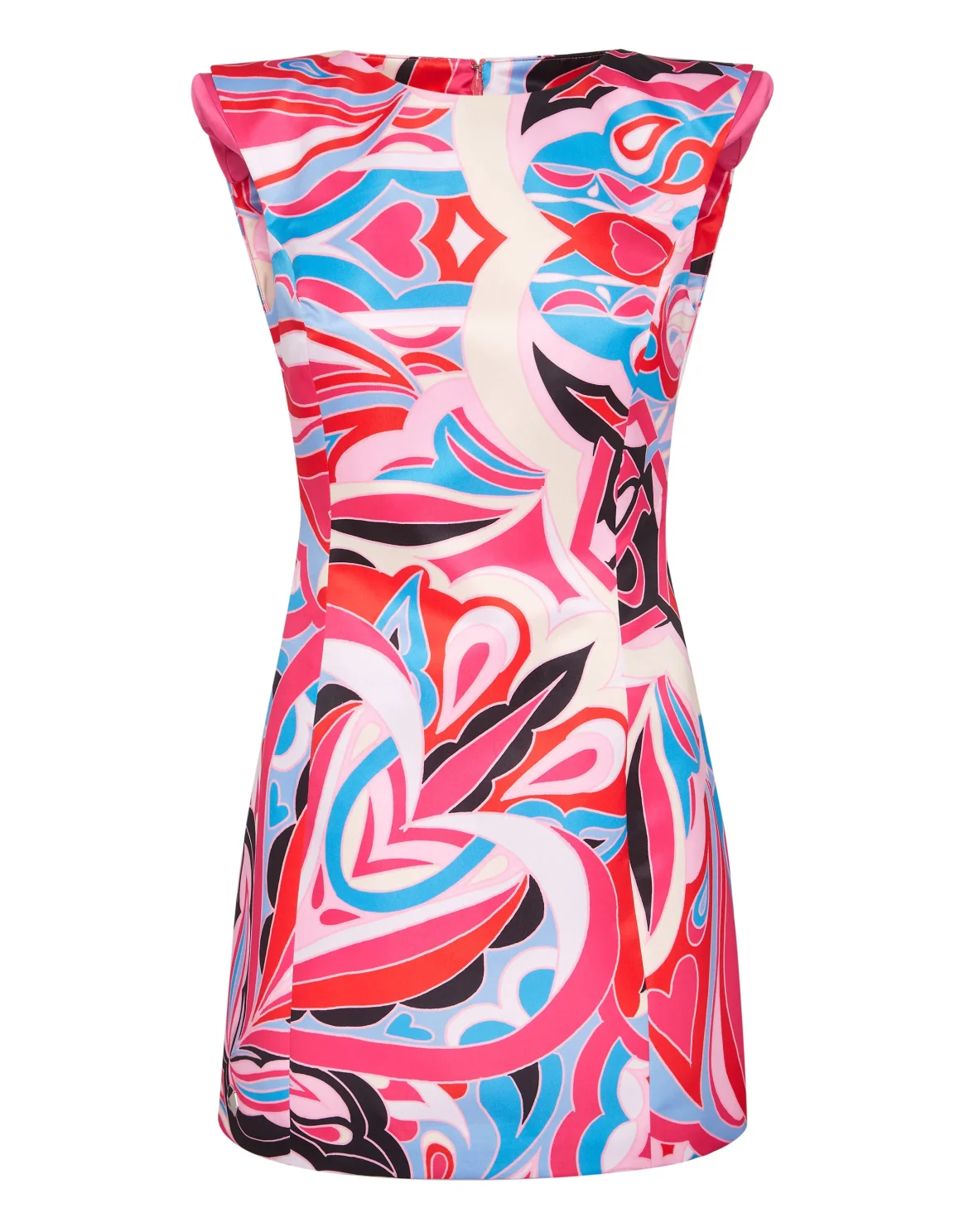 Duchesse Mini Dress Colorful Circus, цвет: Розовый