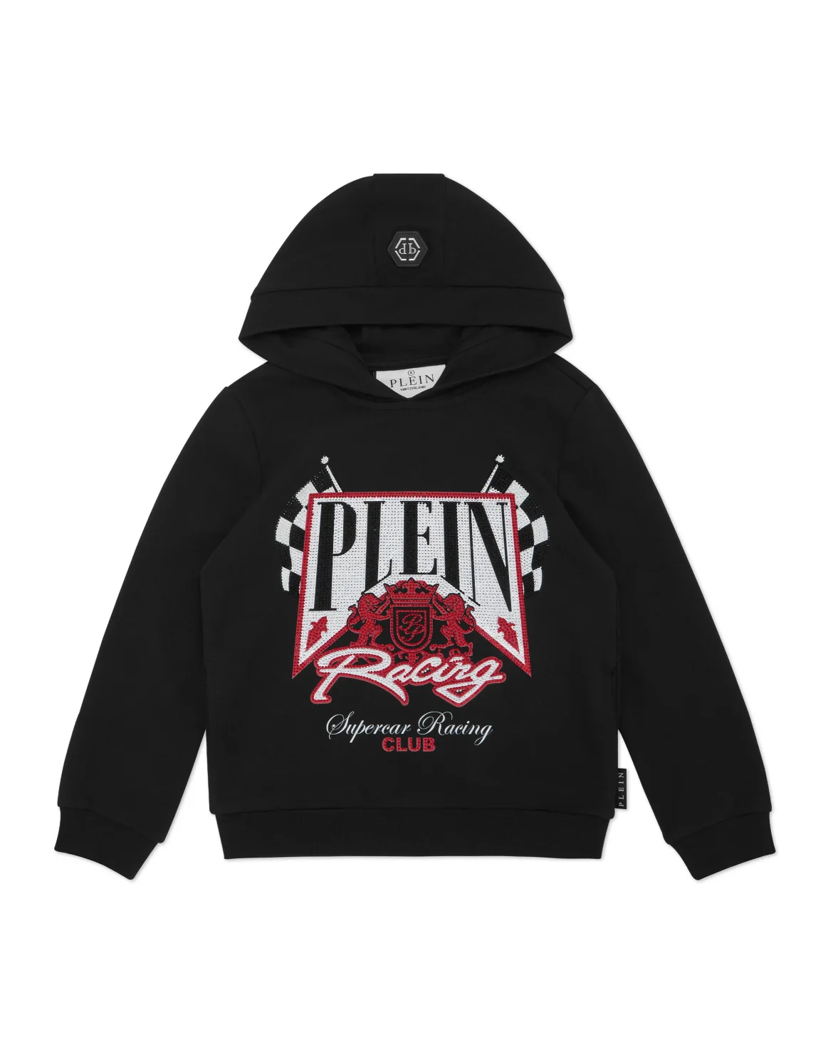 Hoodie Sweatshirt LS Racing Club, цвет: Черный