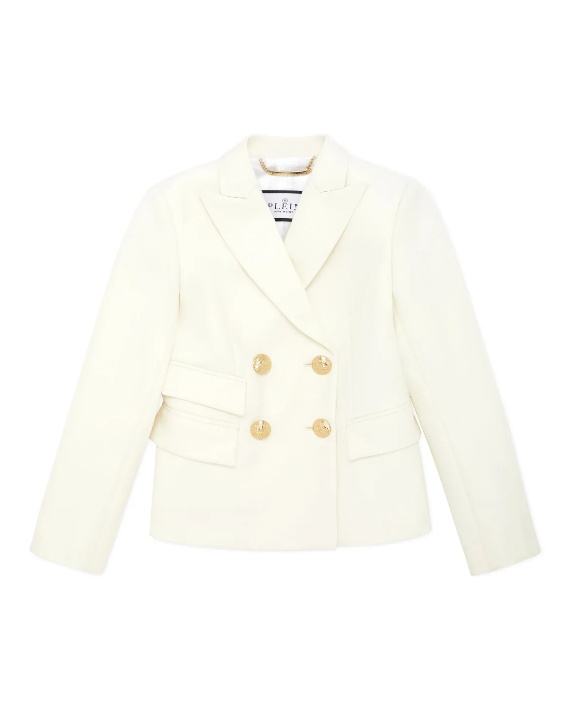 Wool Marine Fit Blazer LS, цвет: Белый