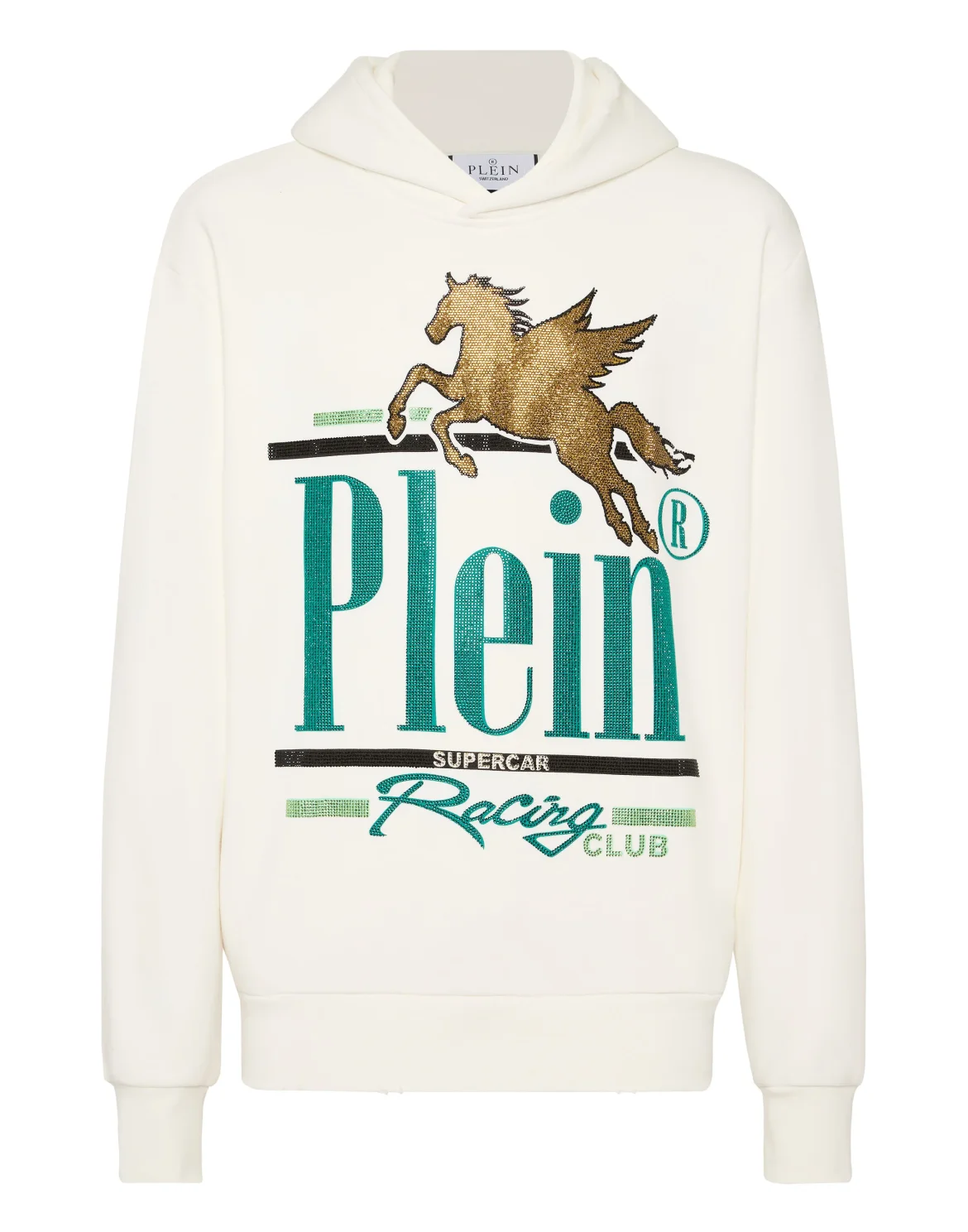 Hoodie Sweatshirt LS Racing Club, цвет: Бежевый