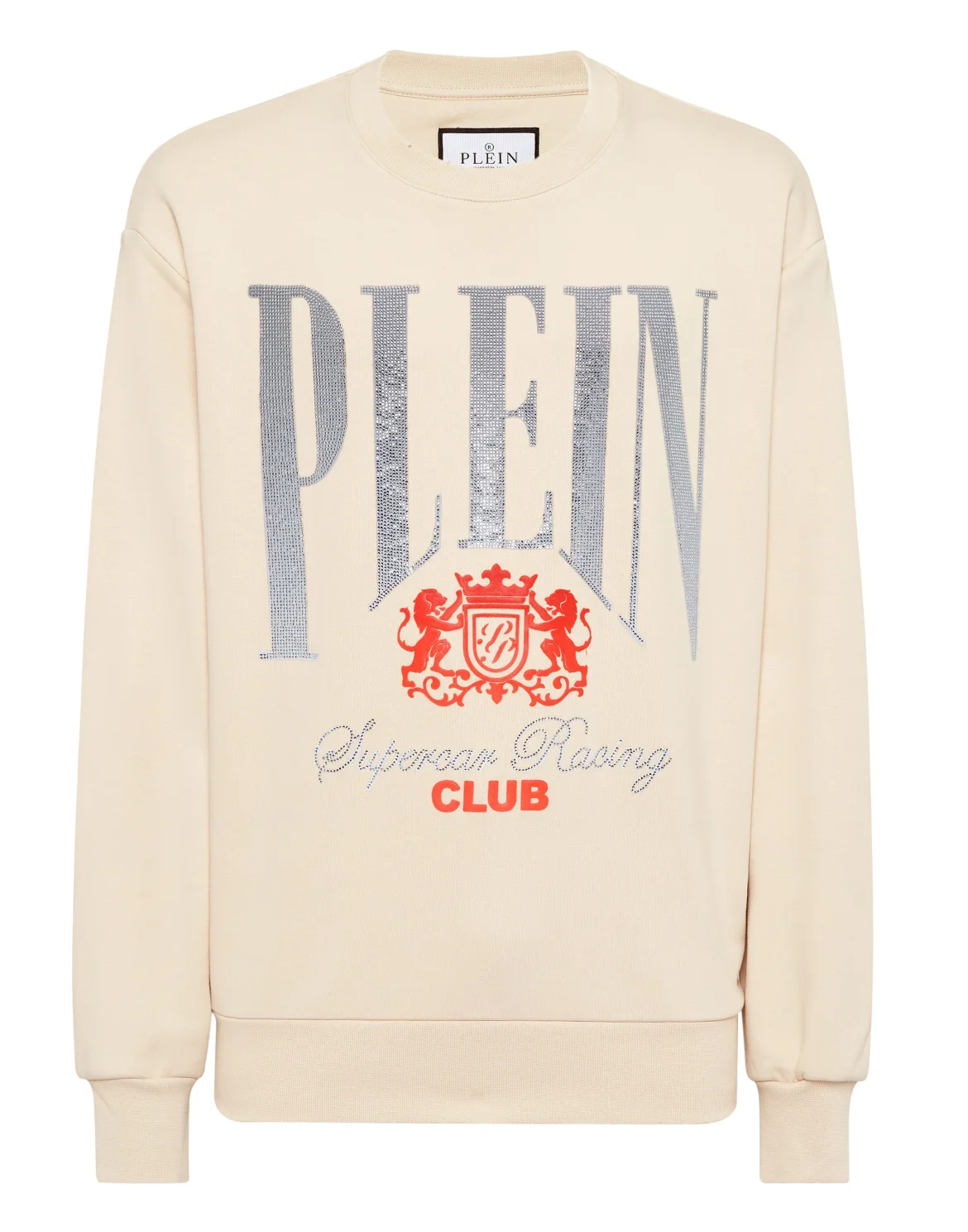 Sweatshirt Round Neck LS Racing Club, цвет: Бежевый