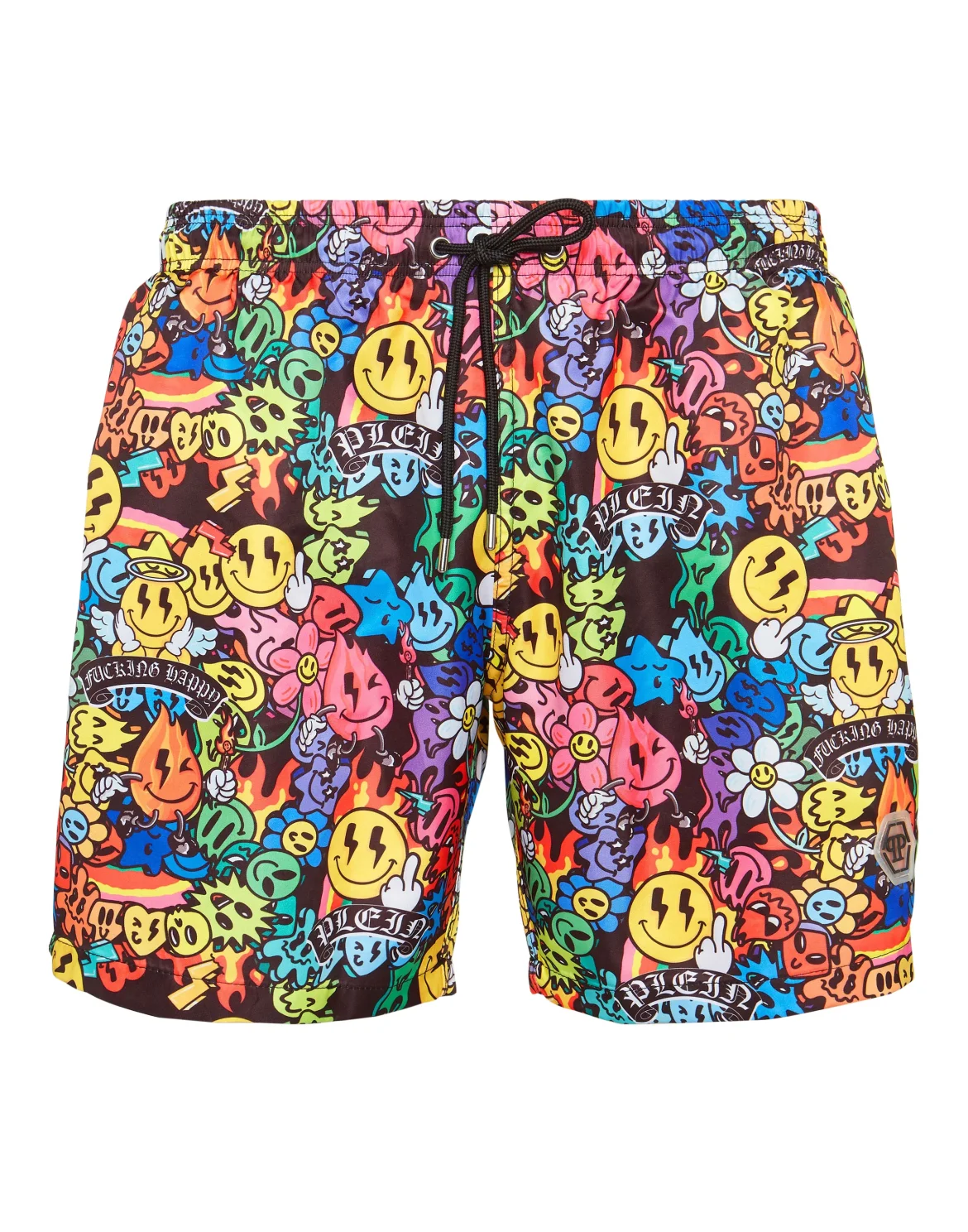 Jogging Printed Shorts Smile Plein, цвет: Мультиколор