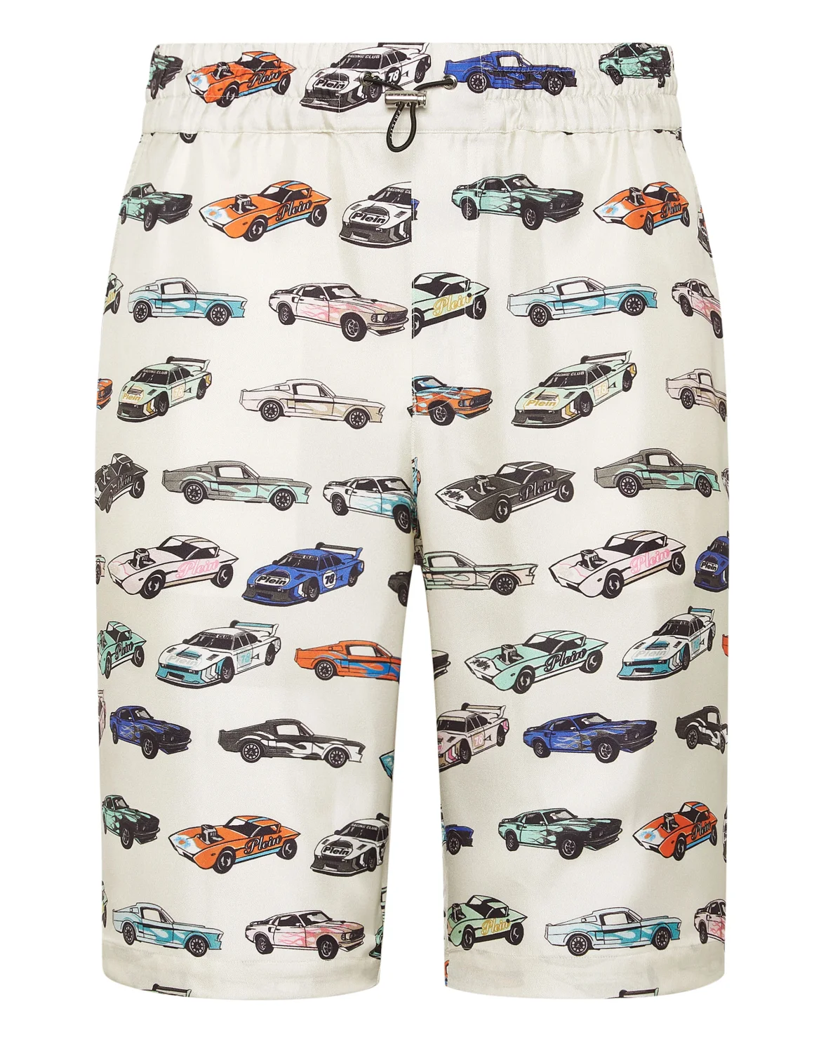 Silk Cool Kid Shorts Cars Racing, цвет: Бежевый