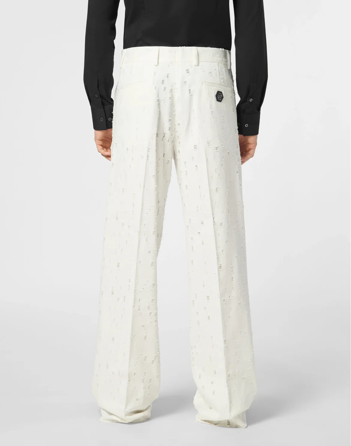 Destroyed Trousers, цвет: Белый