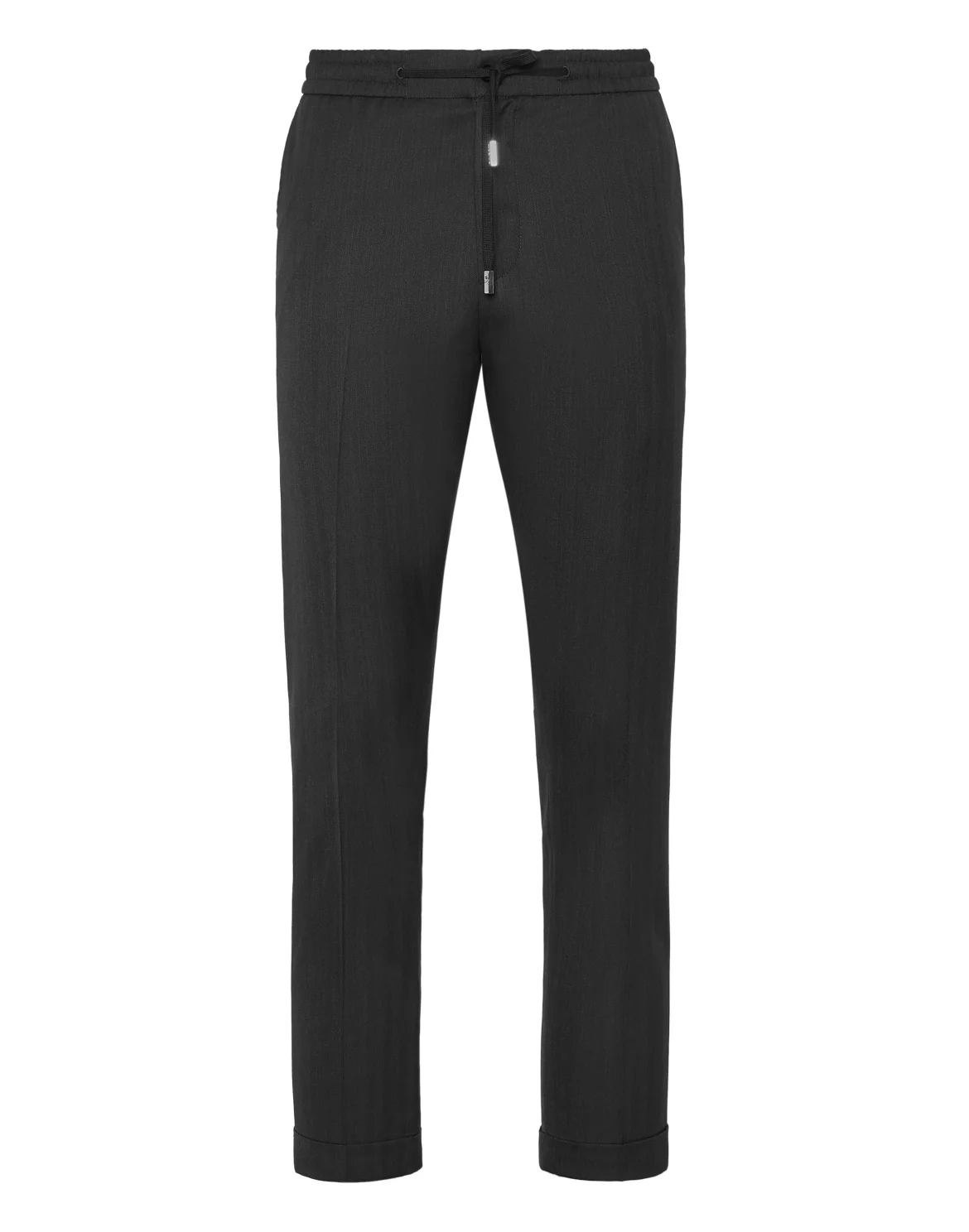 Wool Jogging Trousers, цвет: Черный