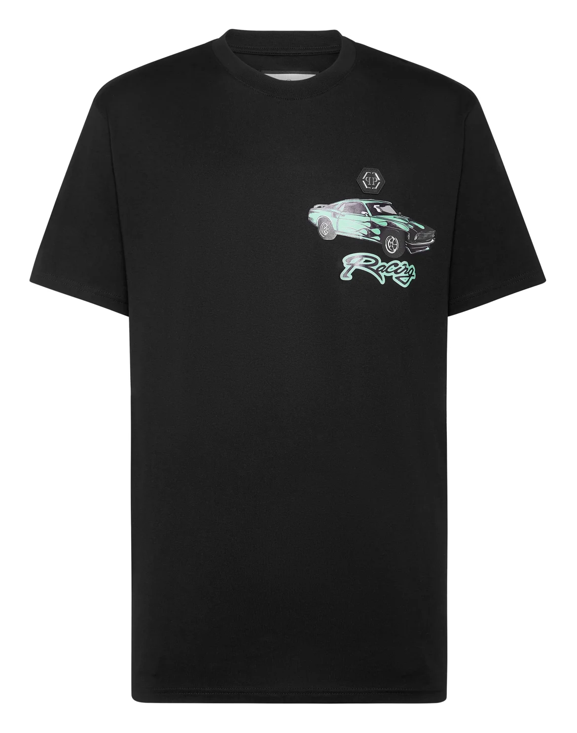 Jersey T-shirt Round Neck SS Cars Racing, цвет: Черный