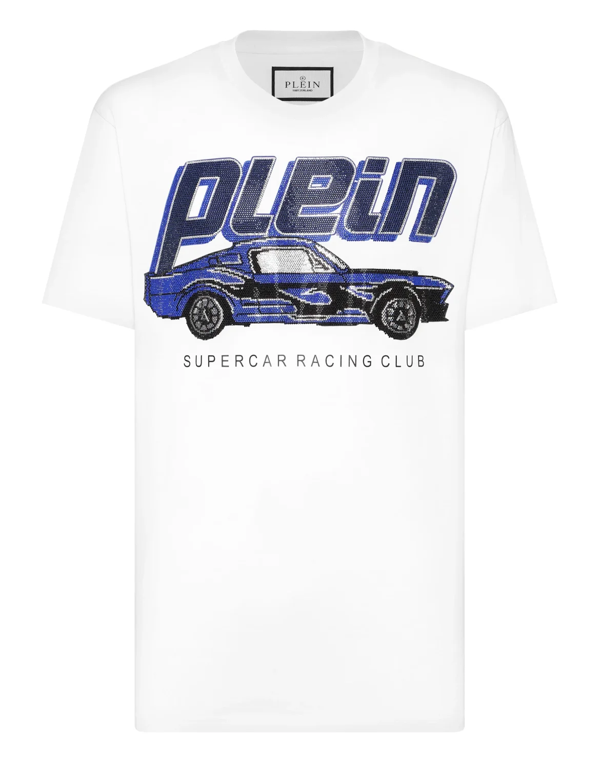Jersey T-shirt Round Neck SS Cars Racing, цвет: Белый