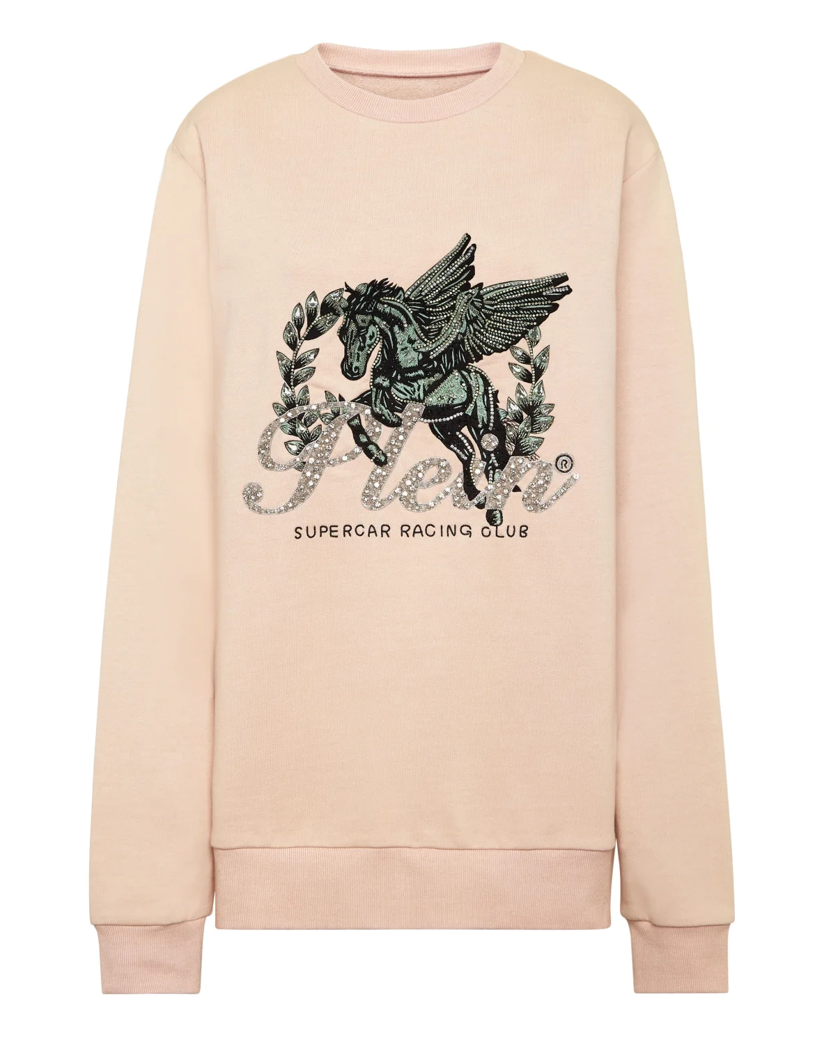 Pullover Round Neck LS Unicorn, цвет: Розовый