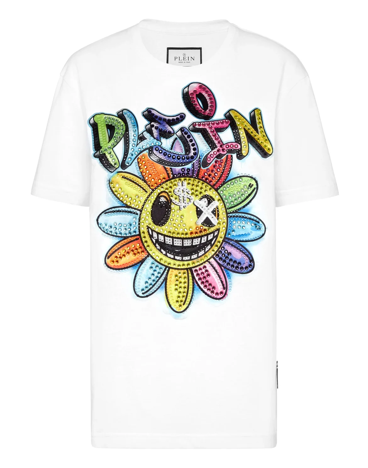 T-Shirt Man Fit Smile, цвет: Белый