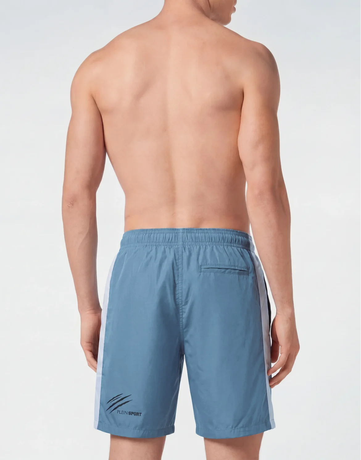 Swimming Long Shorts Vertical, цвет: Голубой