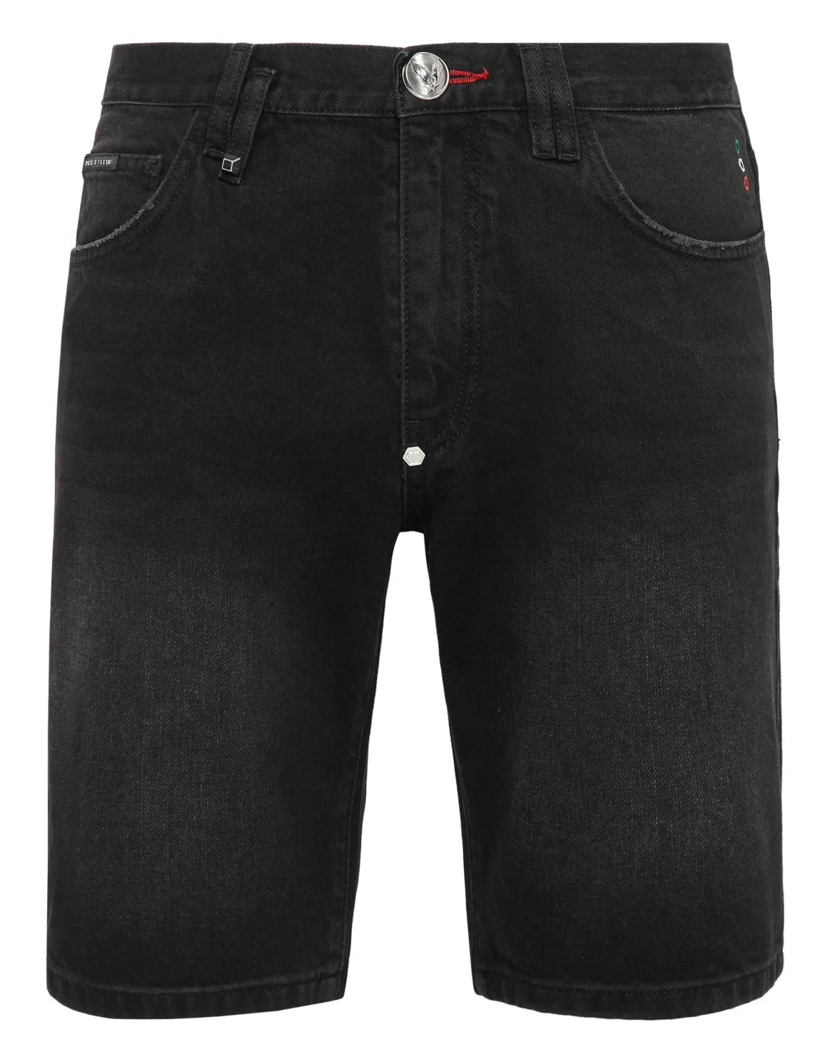 Denim Shorts, цвет: Черный