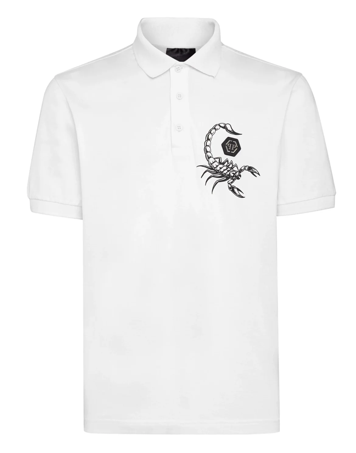 Slim Fit Polo shirt SS Scorpion, цвет: Белый