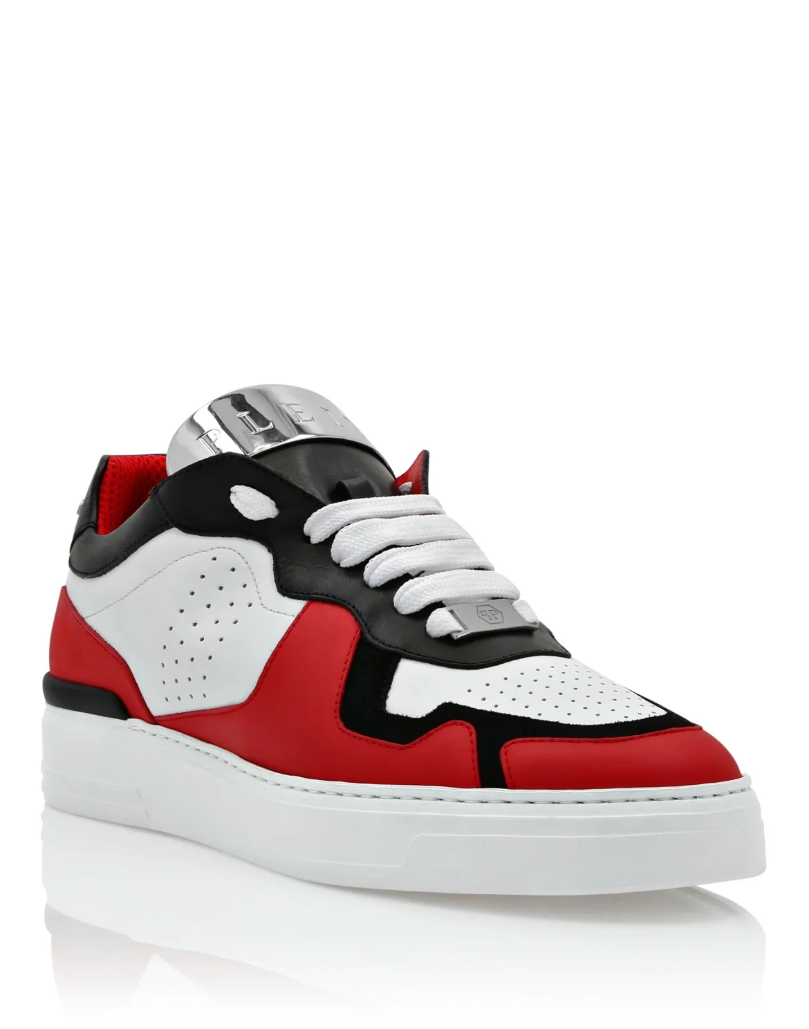Lo-Top Sneakers Stripes, цвет: Красный