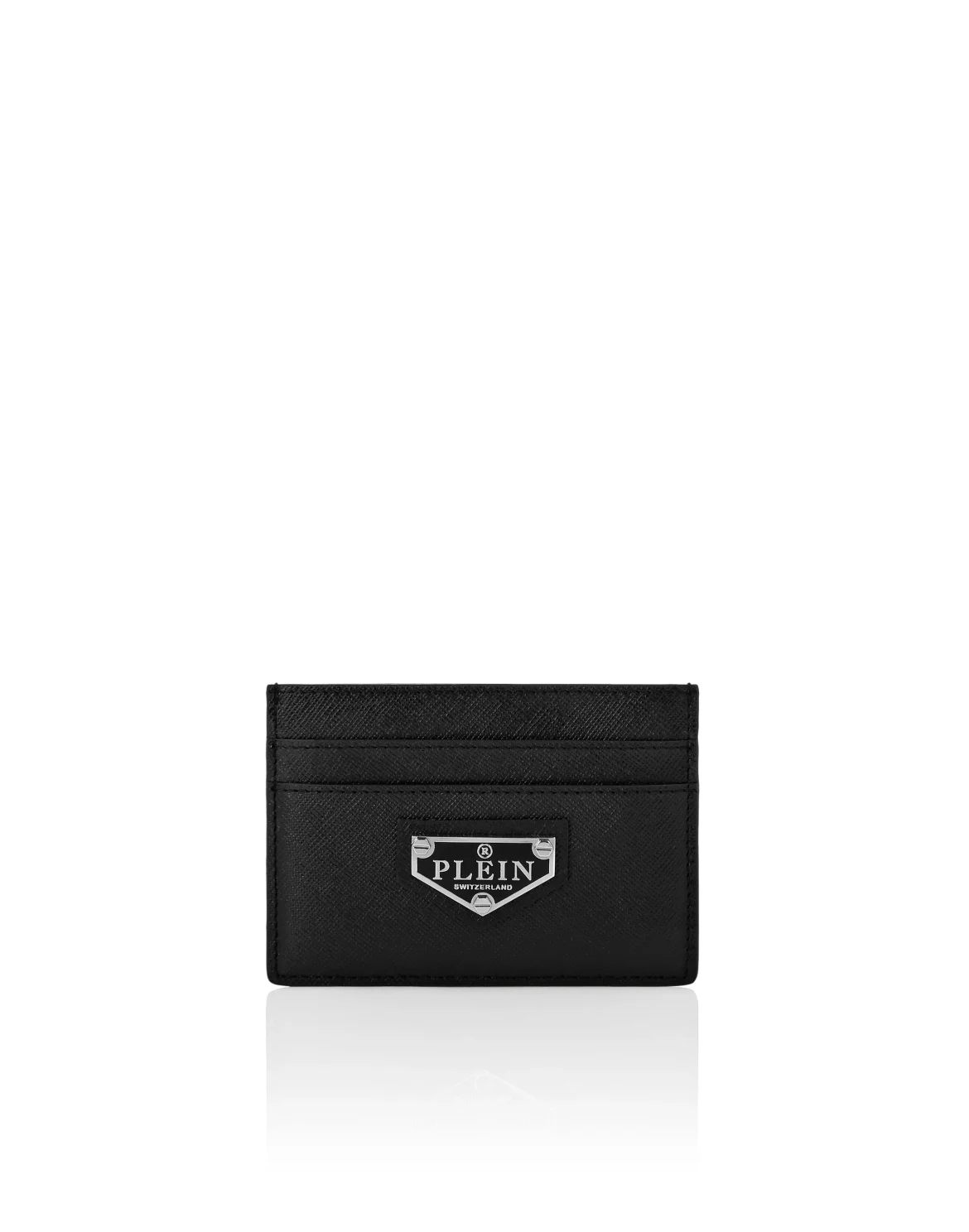 Leather Credit Cards Holder, цвет: Черный