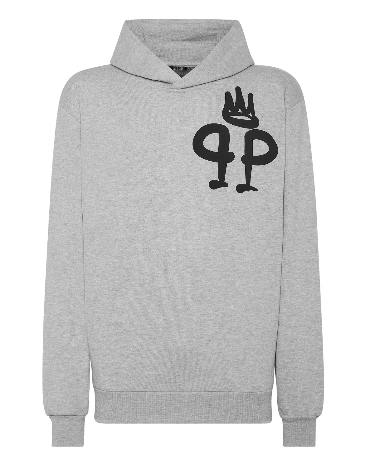 Hoodie Sweatshirt LS King Plein, цвет: Серый