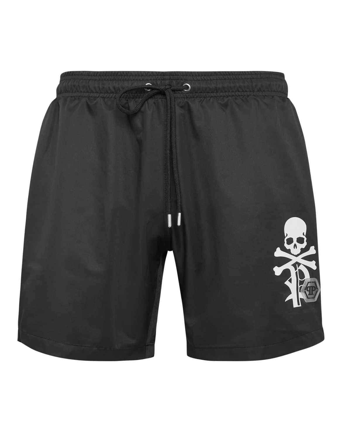 Short Swim Boxer Skull&Bones, цвет: Черный