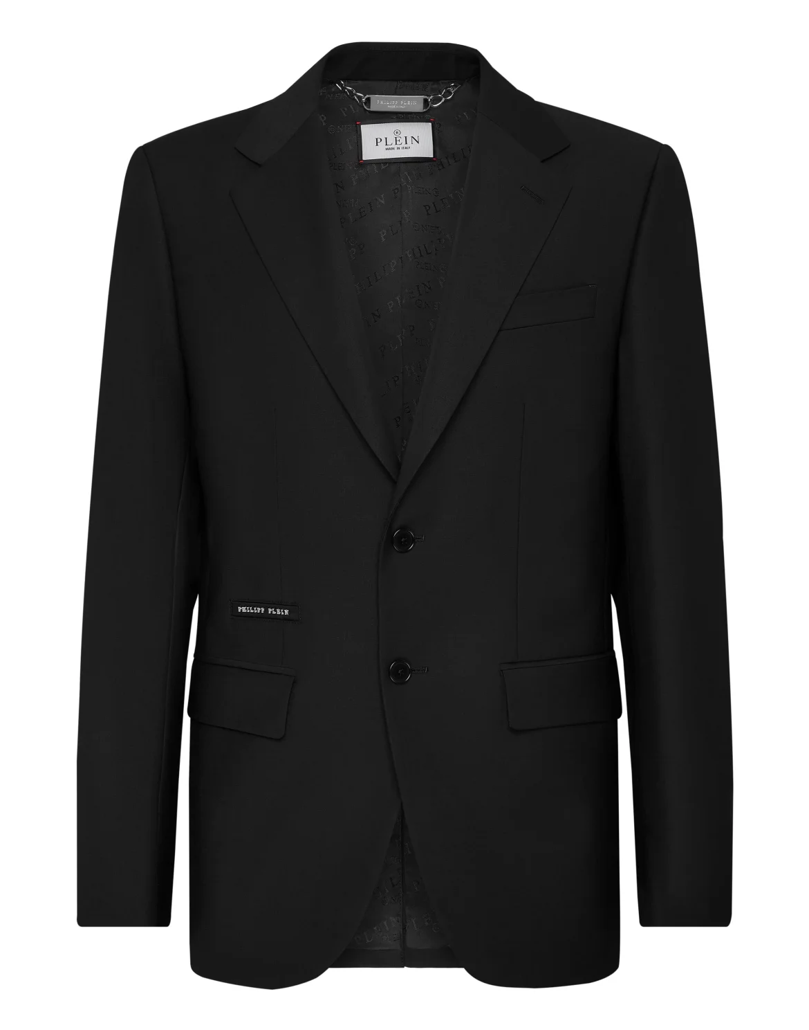Wool Blazer LS, цвет: Черный
