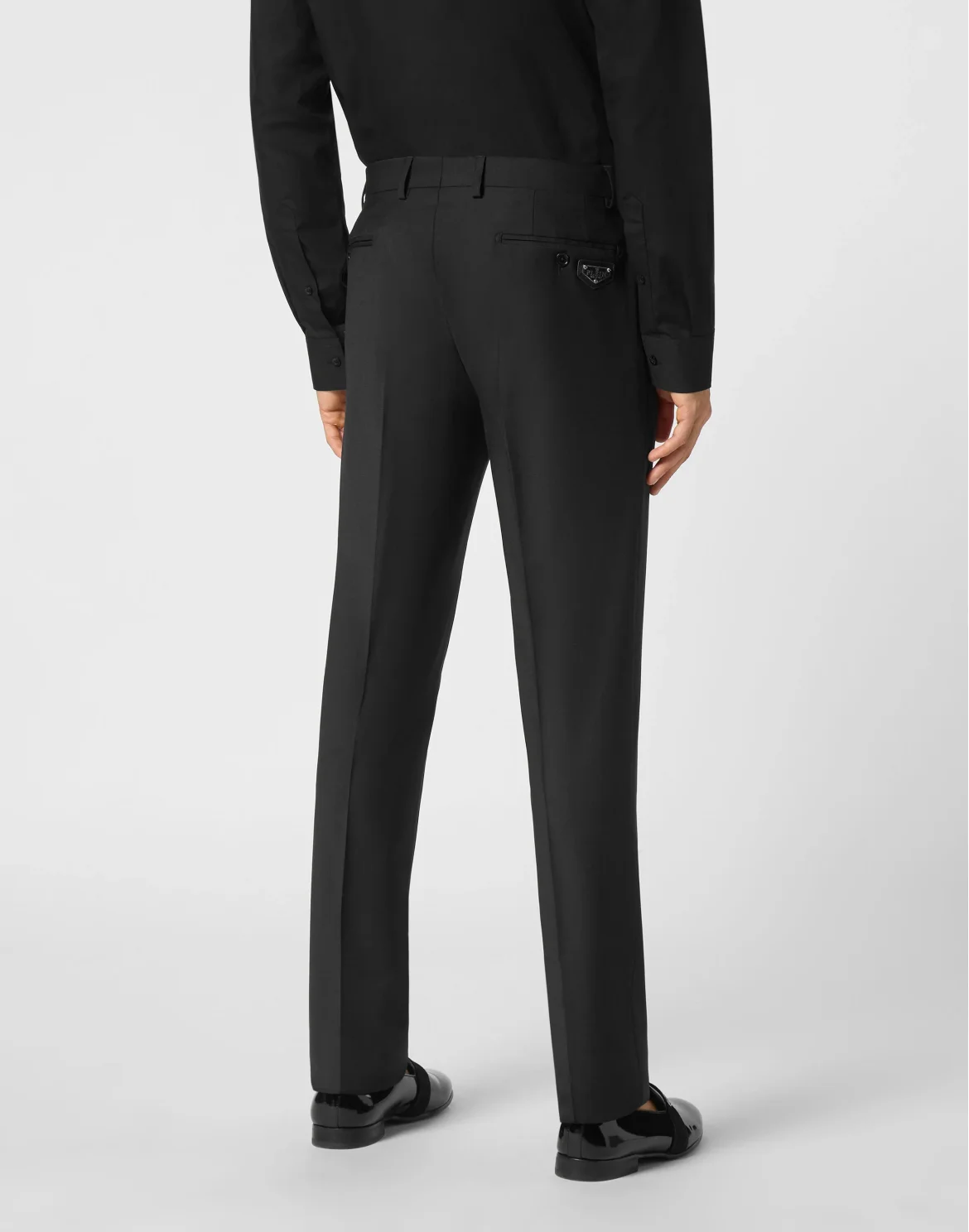 Classic Wool Trousers, цвет: Черный