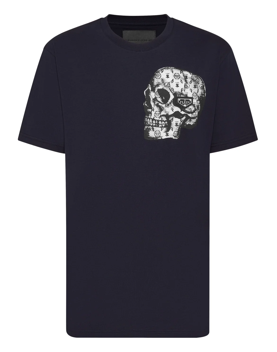 T-shirt Round Neck SS Skull, цвет: Синий