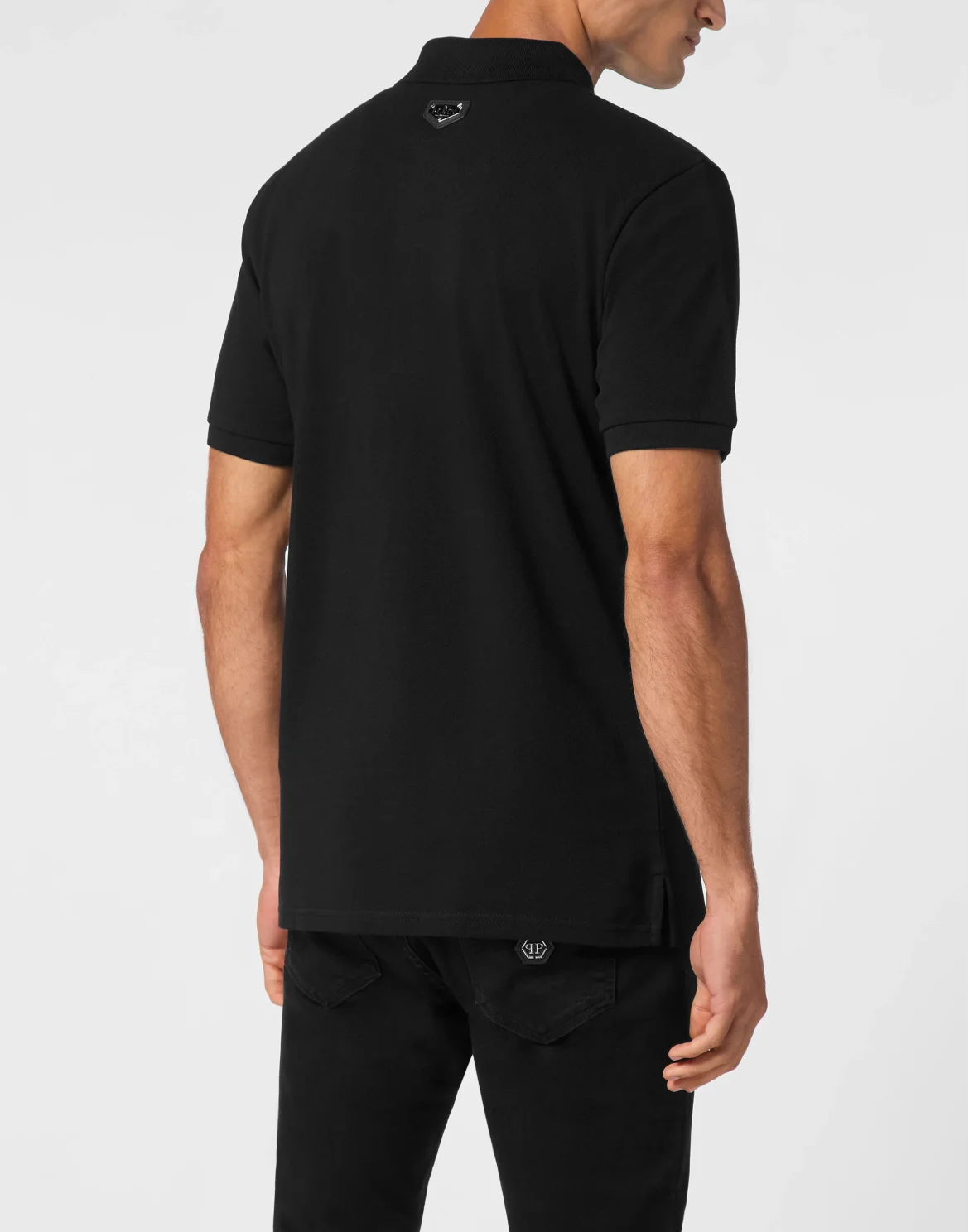 Pique Polo Shirt SS Skull&Bones, цвет: Черный