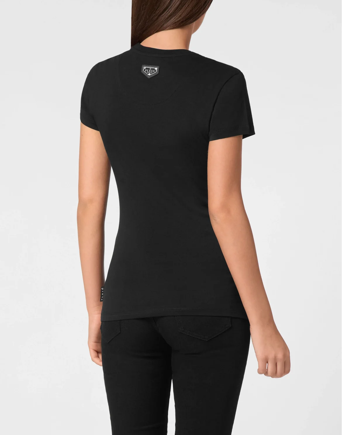 T-Shirt Sexy Pure Round Neck SS, цвет: Черный