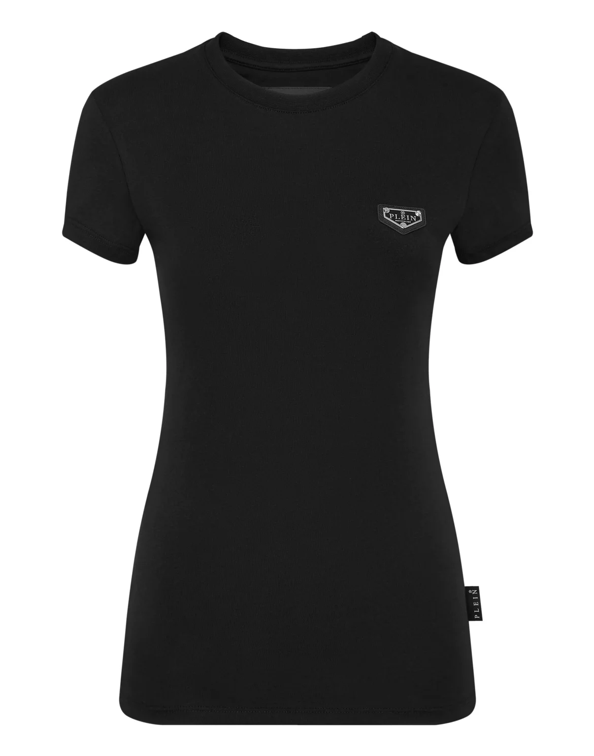 T-Shirt Sexy Pure Round Neck SS Iconic Plein, цвет: Черный