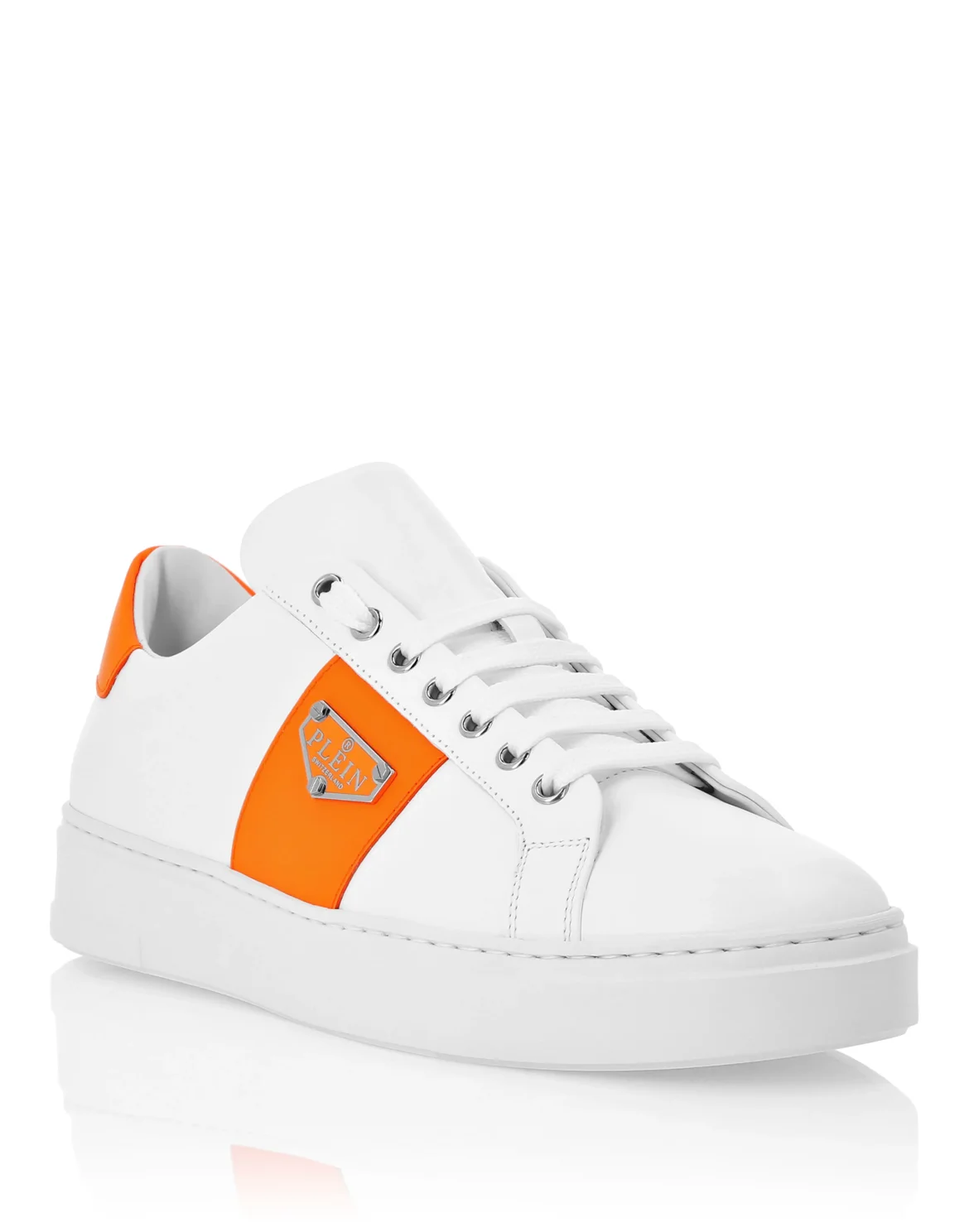 Lo-Top Sneakers Triangle Plein, цвет: Оранжевый
