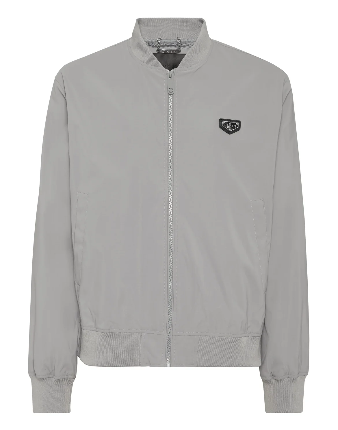 Nylon Bomber Jacket, цвет: Серый