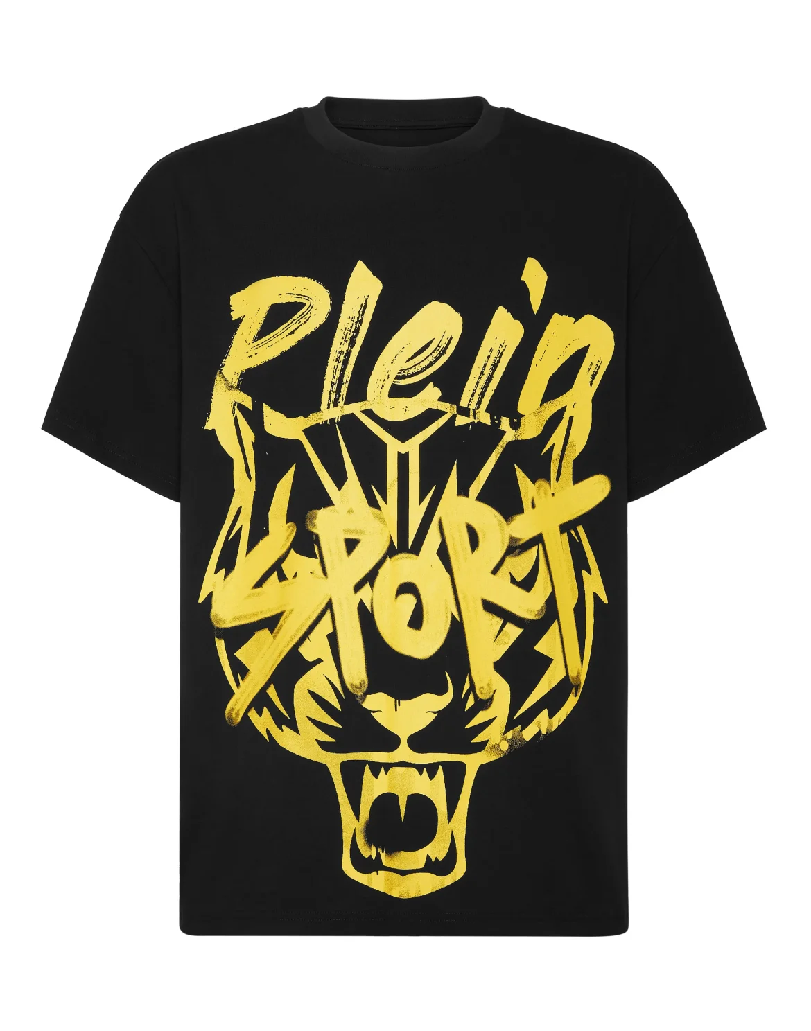 Round Neck T-Shirt Plein Sport, цвет: Черный