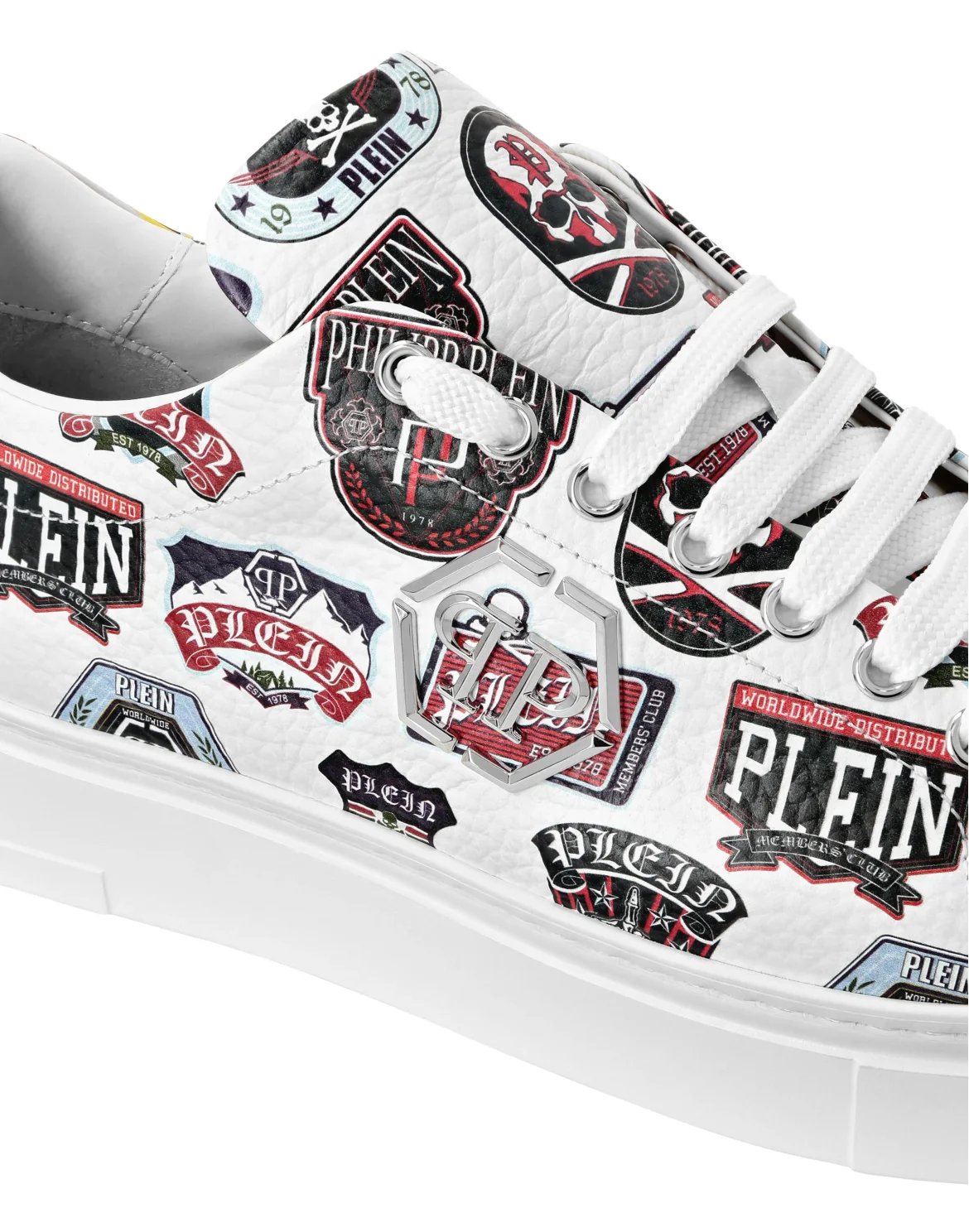 Low-Top Sneakers Carson Patches, цвет: Белый