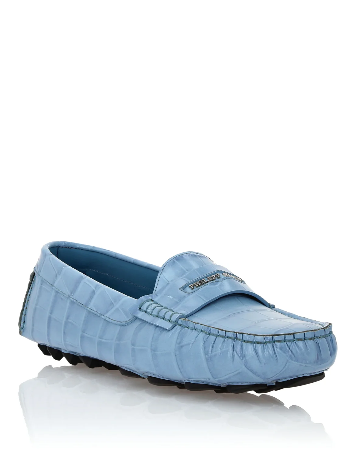 Moccasins Driver Cocco, цвет: Голубой