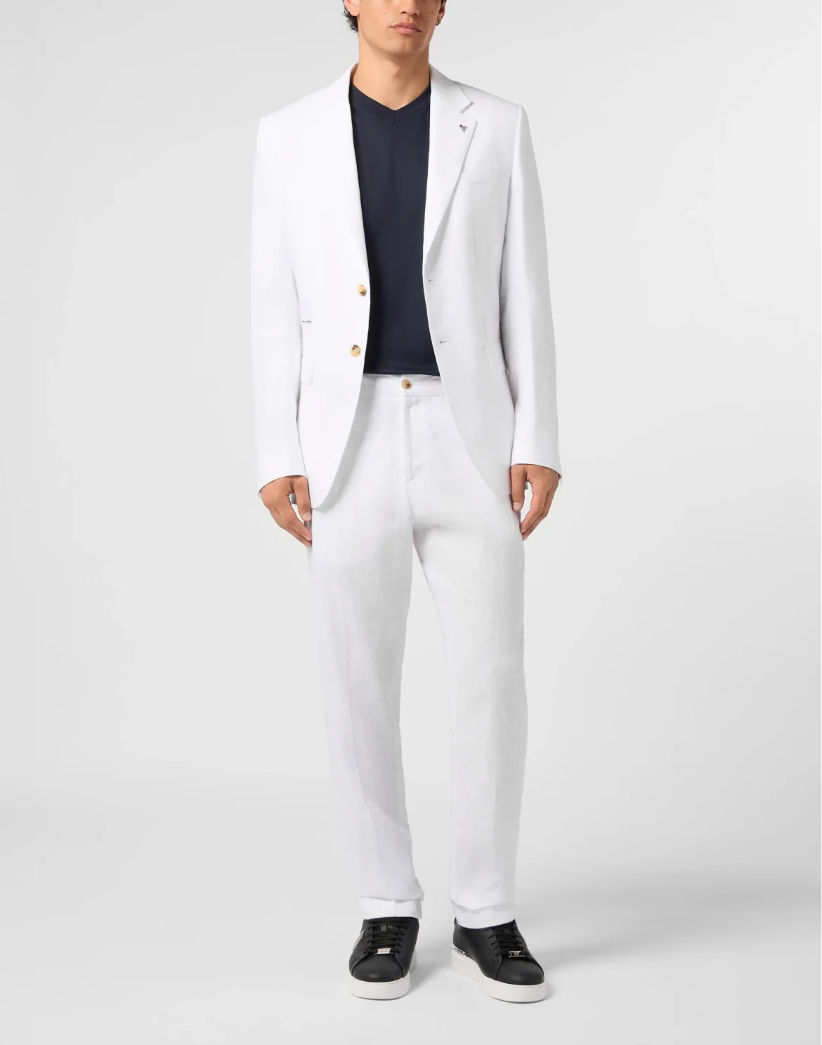 Linen Jogging Trousers, цвет: Бежевый