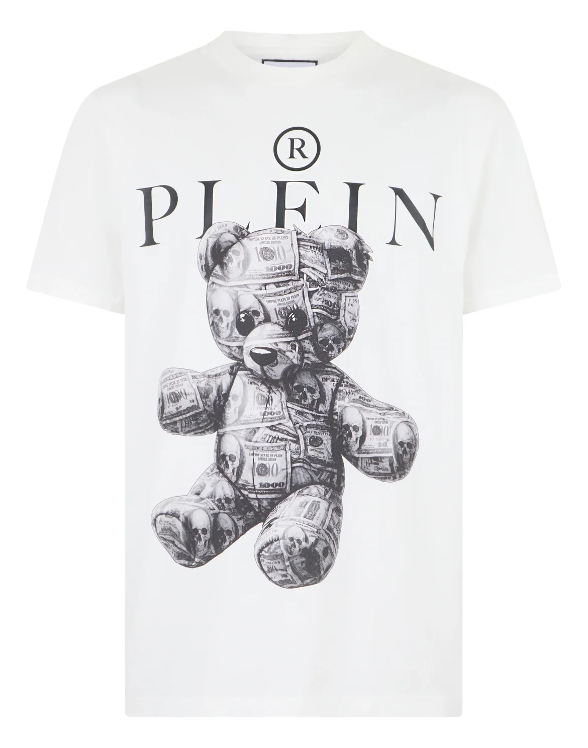 Jersey T-Shirt Skull Teddy Dollar, цвет: Белый