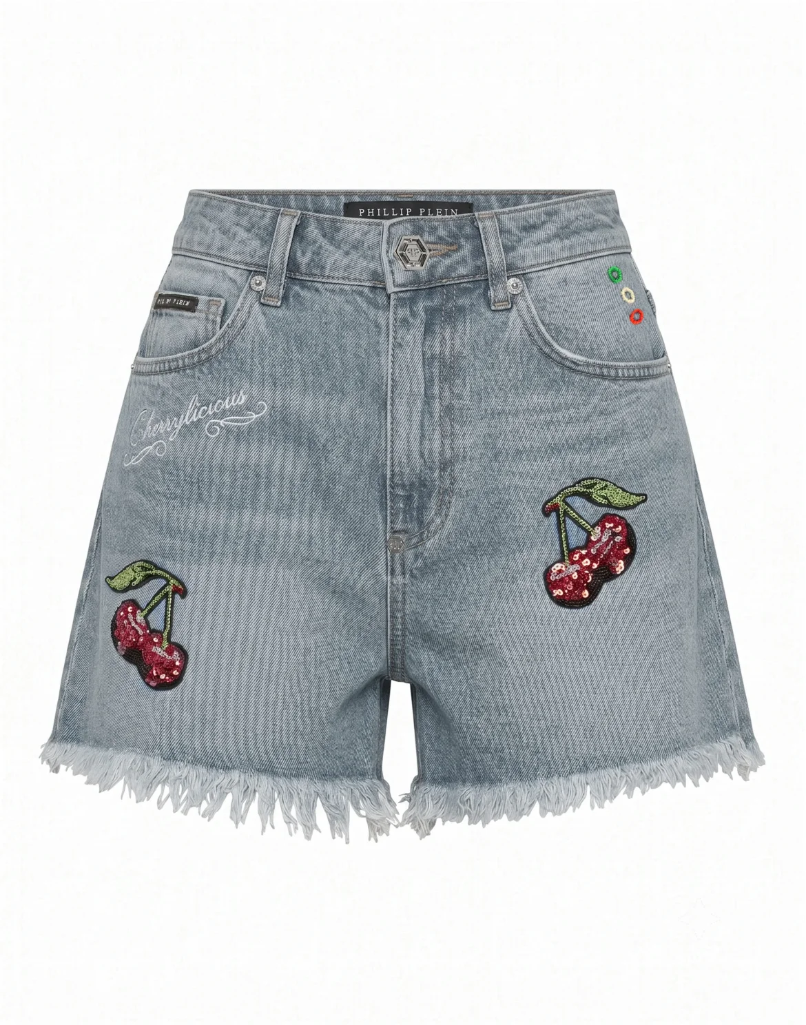 Denim Hot Pants Cherrylicious, цвет: Голубой