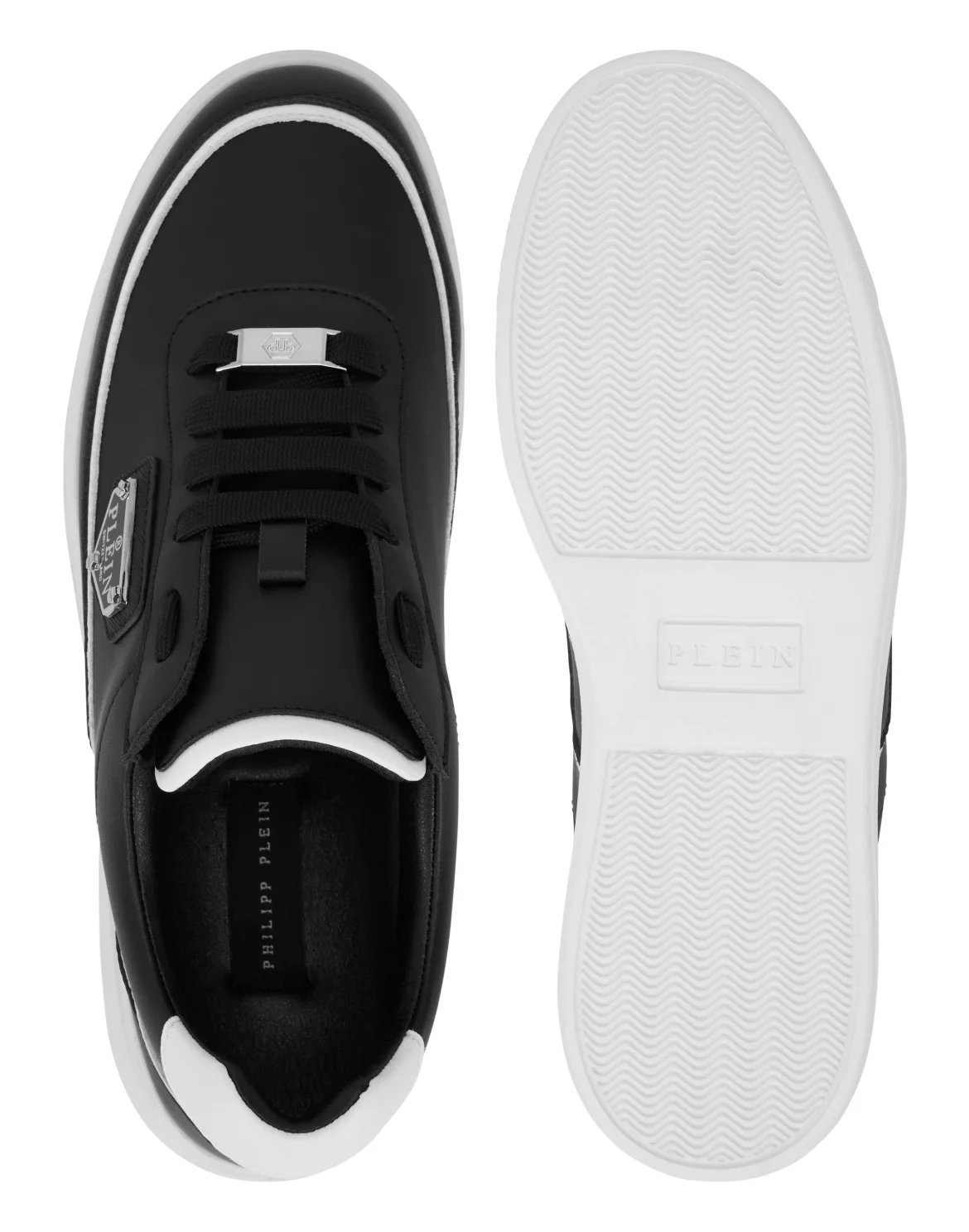 Low-Top Sneakers TRIANGLE, цвет: Черный