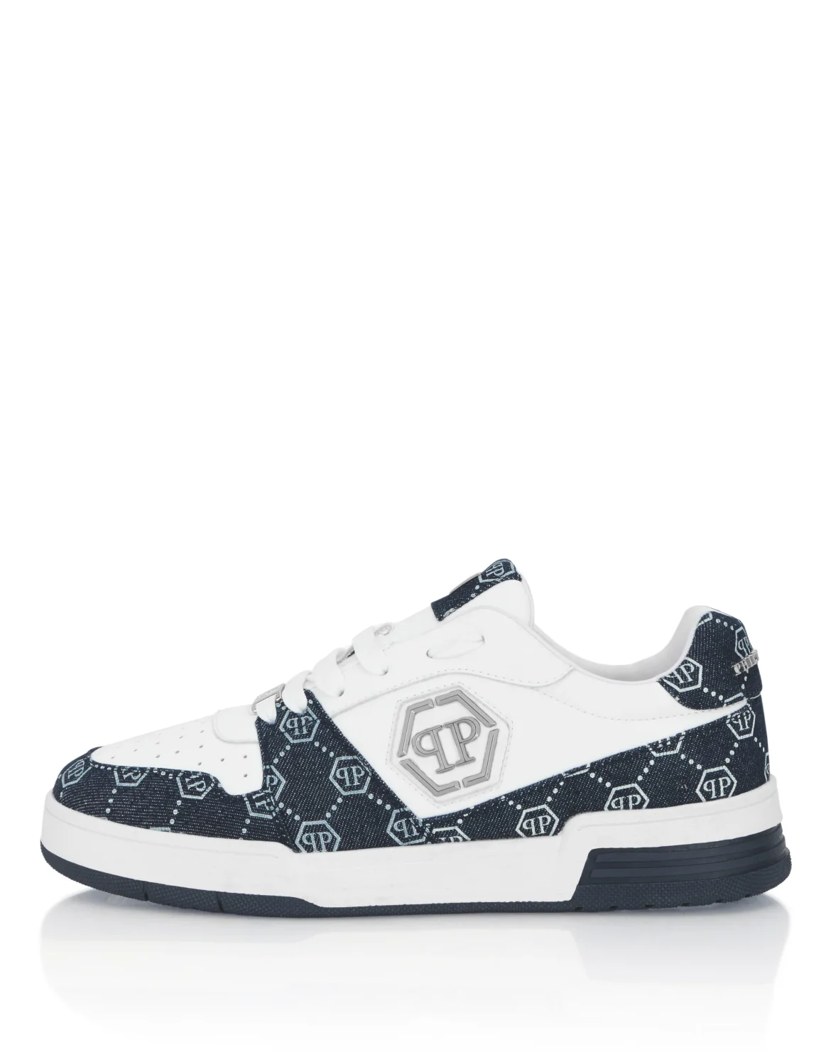 Low-Top Sneakers P-Force Denim Monogram, цвет: Белый