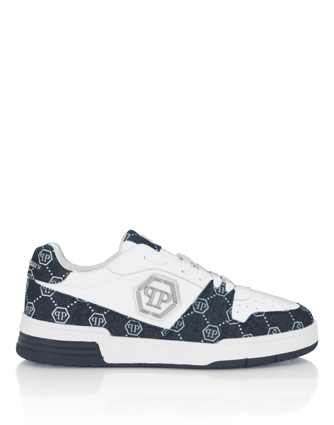 Low-Top Sneakers P-Force Denim Monogram, цвет: Белый