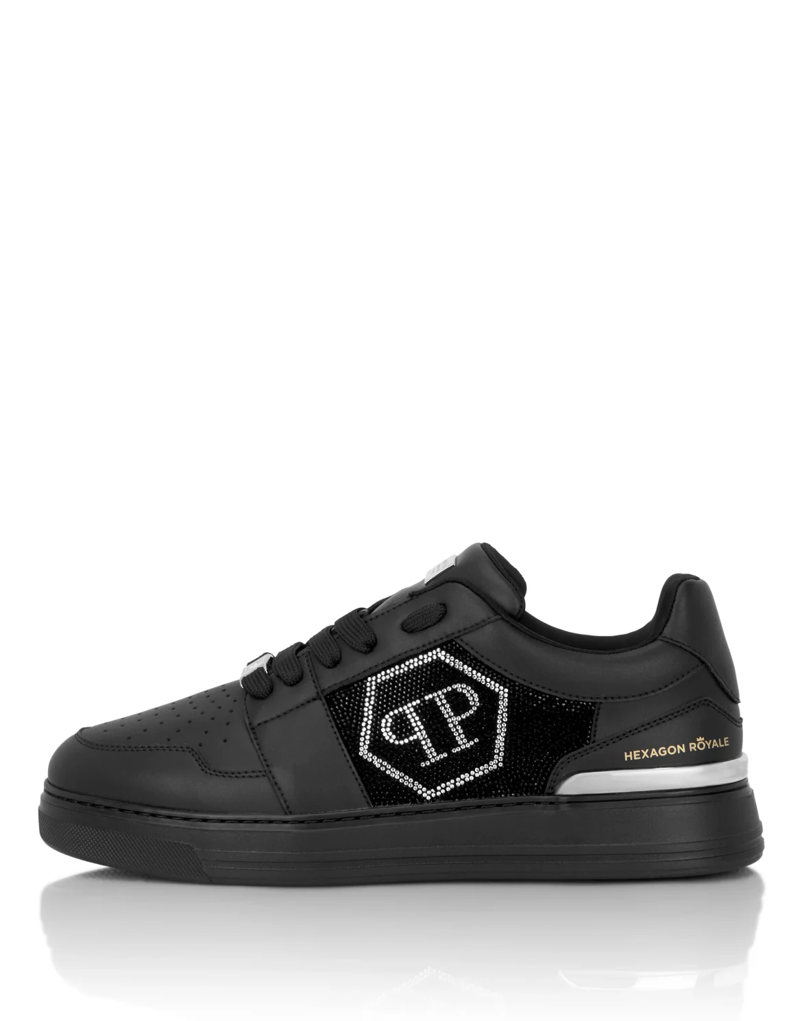 Lo-Top Sneakers Crystal Hexagon, цвет: Черный