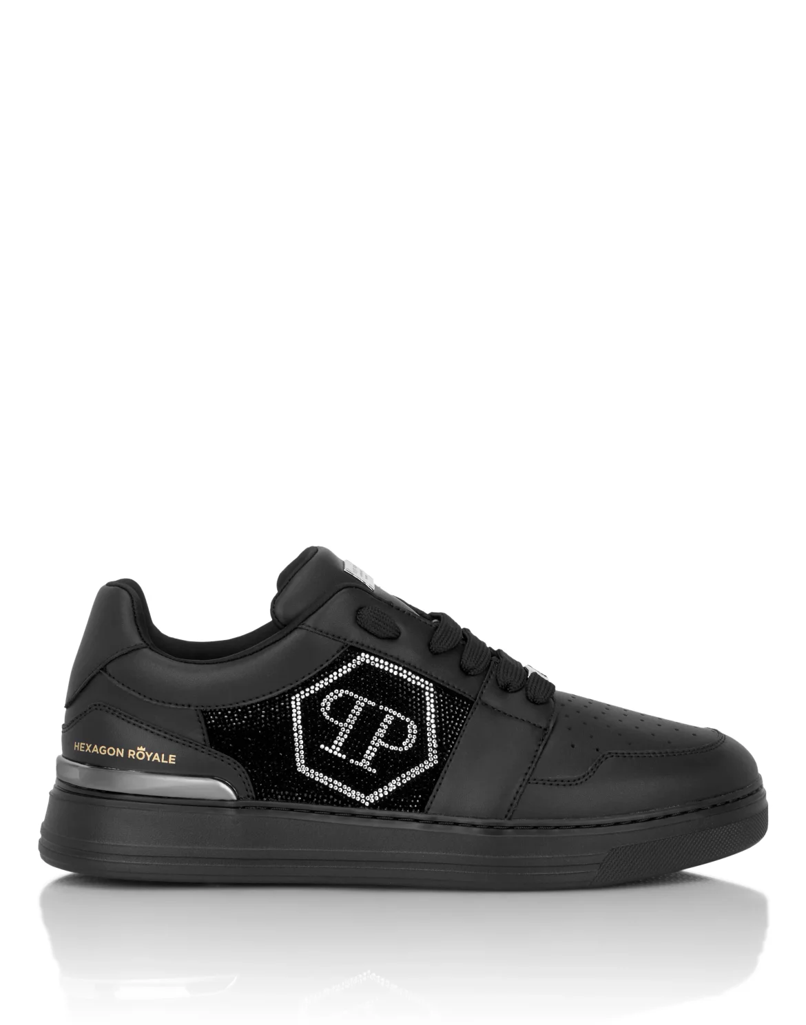 Lo-Top Sneakers Crystal Hexagon, цвет: Черный
