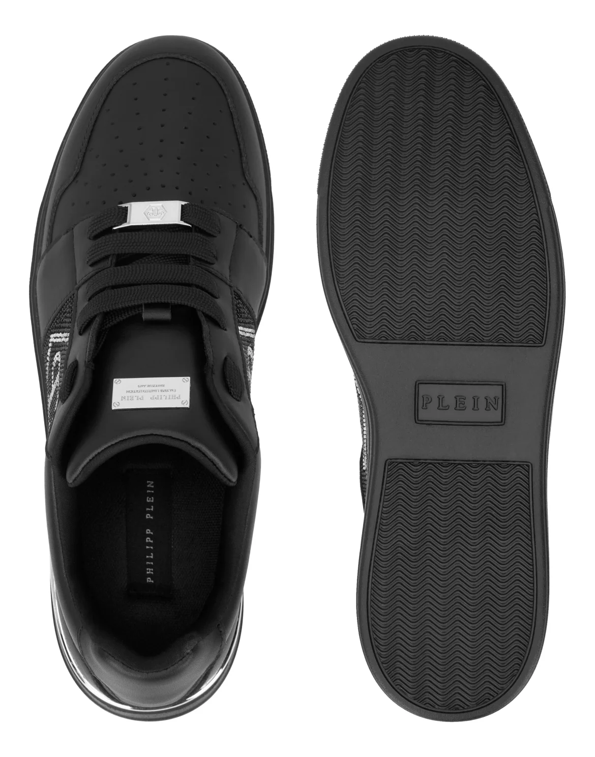 Lo-Top Sneakers Crystal Hexagon, цвет: Черный