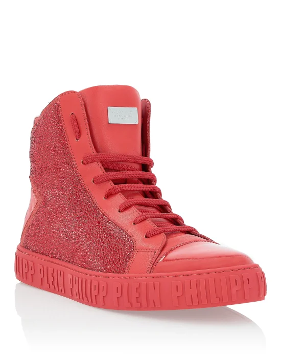 Hi-Top Sneakers Crystal